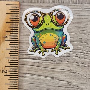 10/$10 Stickers Psychedelic Frogs Frog Sticker